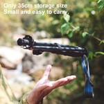 Naturehike Trekking Poles, 5 Sections Telescopic Hiking & Walking Sticks