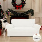 Topika Elastic Closure Couch Covers with Pillowcase & Foam Sticks
