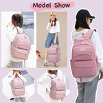 Topika Girls Teen School Backpack Waterproof Oxford Laptop Bookbag