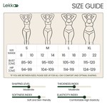 Lekkon Seamless Shaping Bodysuit for Women, Tummy-Waist-Hip-Thigh Sculpting