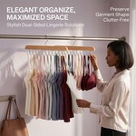 Topika - Hangers For The Bras, Bra Saver Wooden Organiser With 20 Hooks