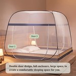 Topika - Mosquito Net for Bed,Pop Up Canopy Bed Tent for Indoor/Outdoor