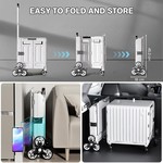 Topika Carts with Wheels Folding Foldable Cart Stair-Climbing Box