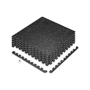 Topika - EVA Rubber, Mat Interlocking Foam Floor Mats Weight Mats, 6/12 Pcs