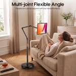Topika Tablet Floor Stand Adjustable With Wheels For Tablets And Phones