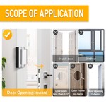 Topika 2-Pack Childproof Door Reinforcement Lock, High Security