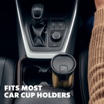 Topika - 420ml Coffee Flask Travel Mug with AutoSeal Lid, Leakproof
