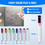 Topika - Acrylic Magnetic Fridge Calendar With 8 Colour Markers
