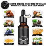 Topika 16 Piece Beard Grooming Kit for Men - Complete Beard Care Set