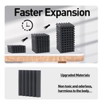 Topika - Self Adhesive Sound Proof Foam Panels for Walls - 50x50x5cm
