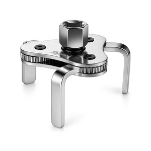 Topika Universal Adjustable Oil Filter Wrench Tool 6.3-11.4cm, 3-Jaw Design