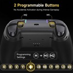 EasySMX Wireless Gaming Controller, Charging Dock for Windows Steam Mobile