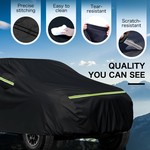 TopikaAuto Car Cover Waterproof All Weather for Bakkies Pickups Trucks Vans