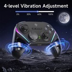 EasySMX Wireless Game Controller, Charging Dock, TMR Anti-Drift Joysticks