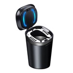 Topika Car Ashtray with Lid, Smokeless Ash Tray, Mini Car Trash Can