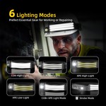 Topika - Headlamp Rechargeable 2 Pcs, Head Lights, Runners Head Light