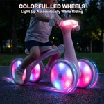 Topika Toddler Bike Balance Bike with Music & Light Up Wheels