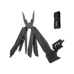 Topika Multitool Folding Pliers 12-in-1 with Knife, Saw & Screwdriver Bits