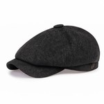 Refined Tweed Newsboy Cap For Men and Women