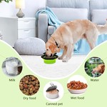 Topika - Collapsible Dog Bowls Silicone Travel Pet Food and Water Bowls Set