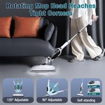 Topika Steam Mop, Steam Cleaner Electric Mop with 300ml Detachable Tank