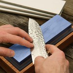 Topika - Knife Sharpening Stone Kit,Standard Muti Side Grit Knife Whetstone