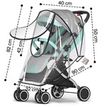 Topika - Baby Stroller Rain Cover Universal Waterproof Windproof Dustproof