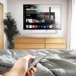 Topika - Low Profile Tilting TV Wall Mount for 26-80" TVs, 3.6cm Slim Fit