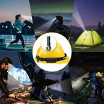 Topika - Headlamp Rechargeable 2 Pcs, Head Lights, Runners Head Light