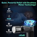 Topika - Mini Thermacool Massage Gun with Heat & Cool Therapy, Portable