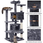 Cat Tree Tower for Cats,Cat Scratching Post&Tower Play House