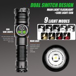 Topika Rechargeable Torch USB Camping Torch High Power Tourch Light