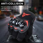 Motocentric Motorcycle Gloves Motorbike Half Finger Gloves