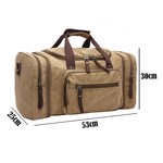 Canvas Duffel Bag Carry-on Overnight Bag