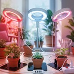 Topika - Plant Grow Light Grow Lights For Indoor Plants Full Spectrum 3Pack