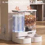 Topika Smart Pet Feeder & Water Dispenser with APP Control