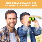 Topika Binoculars for Boys & Girls with Compass & Magnifying Glass
