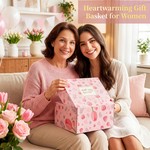 Topika Pink Spa Gift Set for Her, Self Care Hamper for Home Relax & Gifting