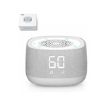 Topika White Noise Baby Sleep Machine with Clock & Night Light