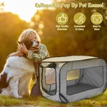 Topika Dog Crate Playpen Cage Portable Foldable Bed for Indoor Outdoor Use