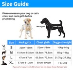 Topika No-Pull Dog Harness for Big Dog, Reflective, Breathable Mesh