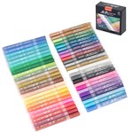 ZEYAR - 12/24/48 Water-based Acrylic Paint Marker Pen, 0.7mm Extra Fine Tip
