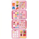 Felt Busy Board, Puzzle Montessori Busy Board Travel Book
