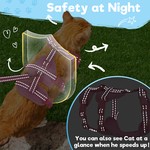 TopikaPet - Adjustable Cat Harness and Leash Set for Walking, Anti-Escape