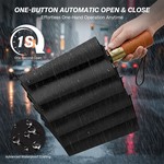 Topika Automatic Umbrella Large Foldable Windproof & UV-Resistant
