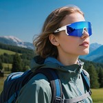 Topika Cycling Glasses Polarised Sports Sunglasses, 3 Pcs Cycle Sunglasses
