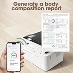 Topika Smart Body Composition Scale With BMI, Body Fat, Muscle & Heart Rate