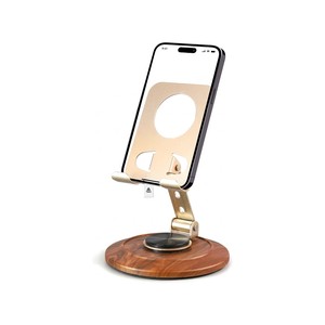Topika Phone Holders For Desk 360 Rotating Foldable Phone Table Stand