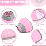 TopikaPet - Blue/Pink Soft Cat Cone Collar Adjustable, Lightweight