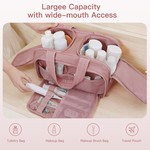 Topika Travel Toiletry Bag for Women Large Capacity Makeup & Toiletries Bag